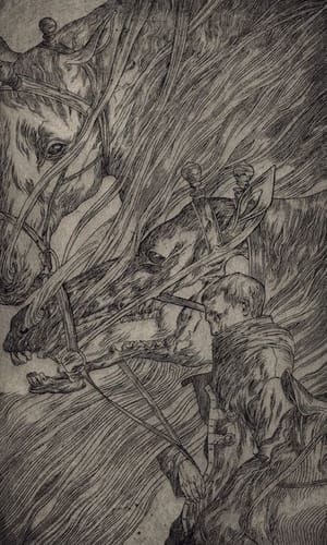 Artwork Title: Mares of Thrace