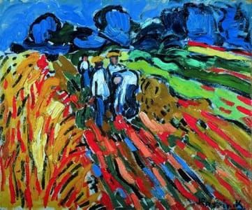 Artwork Title: Potato Picker