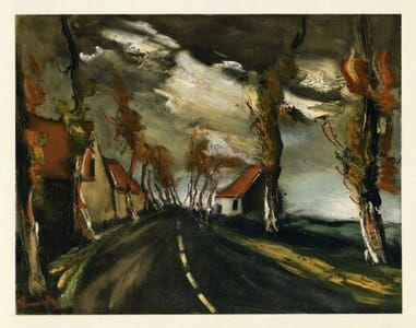 Artwork Title: The Mortagne Road