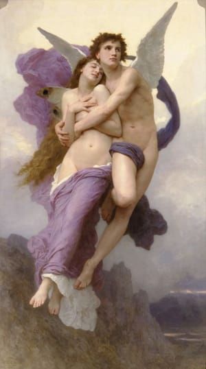 Artwork Title: Le ravissement de Psyché