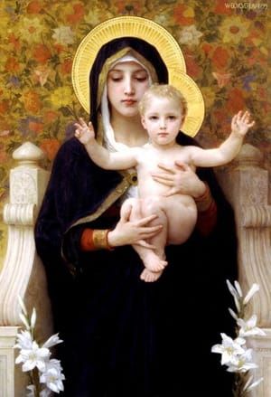 Artwork Title: Virgin of the Lilies