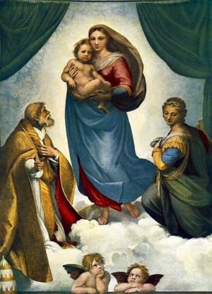 Artwork Title: Sistine Madonna