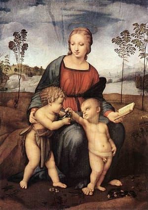 Artwork Title: Madonna of the Goldfish