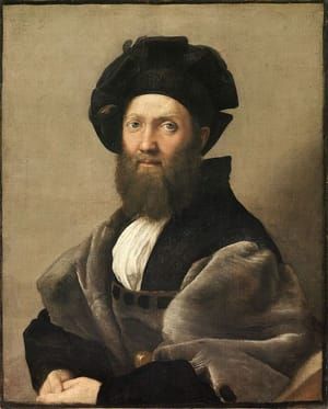 Artwork Title: Portrait of Baldassare Castiglione