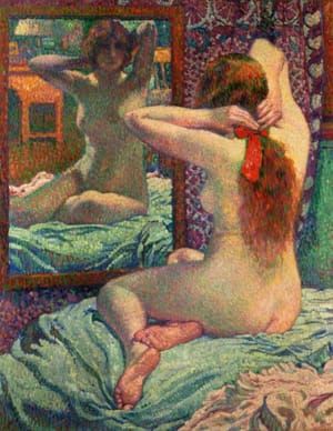 Artwork Title: Le ruban écarlate