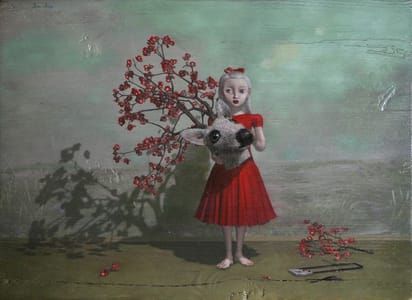 Artwork Title: Little Salome Playing