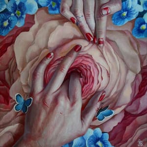 Artwork Title: Gardener And The Centre Of The Universe
