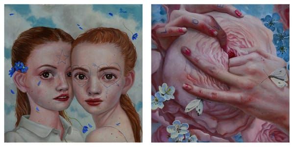 Artwork Title: Soul Sisters / The Search for One True Love - Flowers of Life
