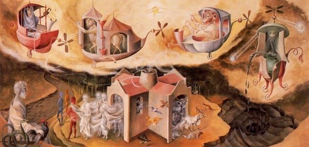 Artwork Title: Creación Del Mundo O Microcosmos