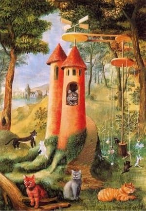 Artwork Title: Paraíso De Los Gatos