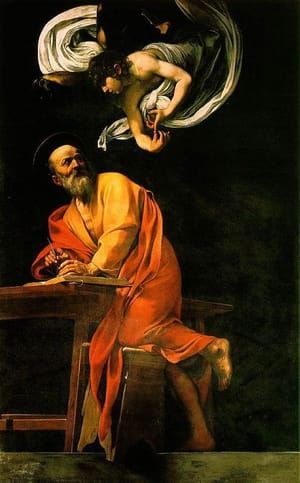Artwork Title: The Inspiration Of Saint Matthew
