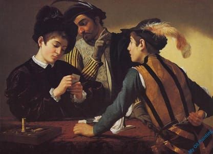 Artwork Title: The Cardplayers