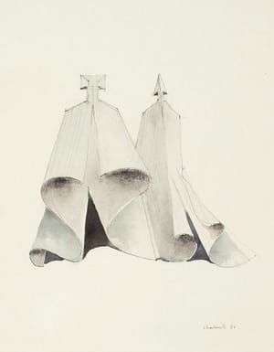 Artwork Title: Standing figures