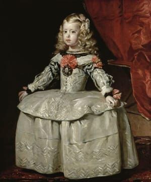 Artwork Title: La Infanta Margarita, En Traje Blanco