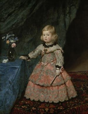 Artwork Title: La Infanta Margarita, En Traje Rosa