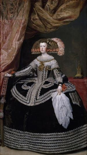 Artwork Title: La Reina Doña Mariana De Austria