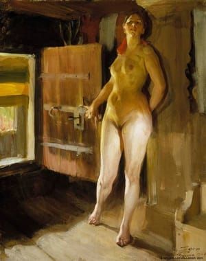 Artwork Title: At the Door of the Loft