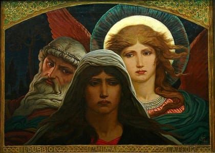 Artwork Title: The Sorrowing Soul Between Doubt and Faith