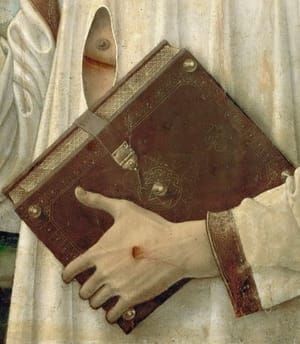 Artwork Title: Christ Blessing, detail
