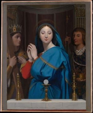 Artwork Title: The Virgin Adoring the Host