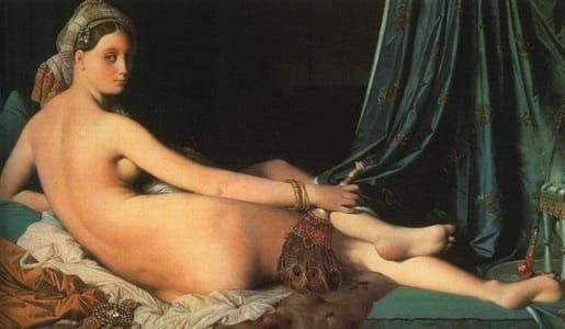 Artwork Title: Grande Odalisque