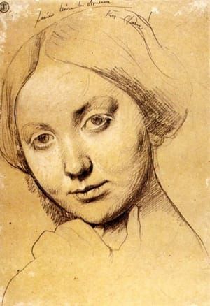 Artwork Title: Study For Louise De Broglie