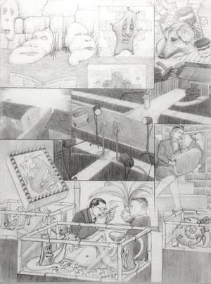 Artwork Title: Dream Drawing
