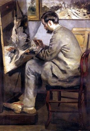 Artwork Title: Bazille painting 
