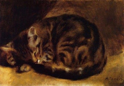 Artwork Title: Sleeping Cat
