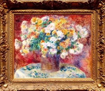 Artwork Title: Chrysanthemums
