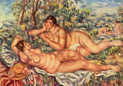 Artwork Title: Les Baigneuses