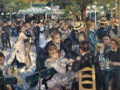 Artwork Title: Bal Au Moulin De La Galette