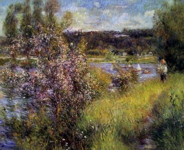 Artwork Title: The Seine At Chatou