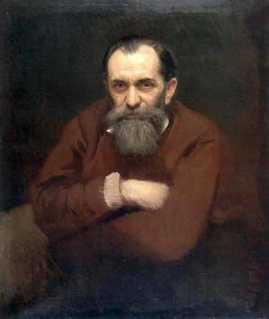 Artwork Title: Portrait of Vasily Perov