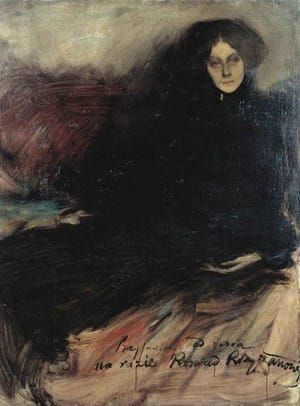 Artwork Title: Portrait of a Russian Actress