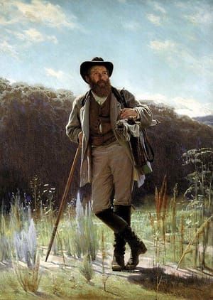 Artwork Title: Portrait of Ivan Shishkin