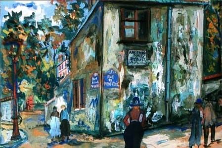 Artwork Title: Paris, Montmartre