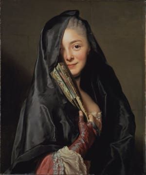 Artwork Title: Damen Met Slöjan