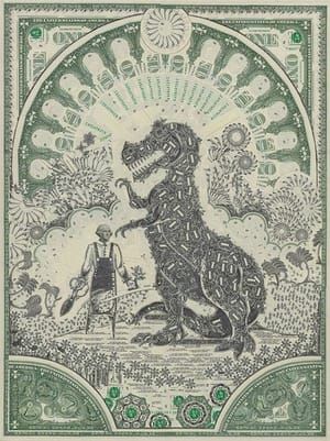Artwork Title: Currency Collage