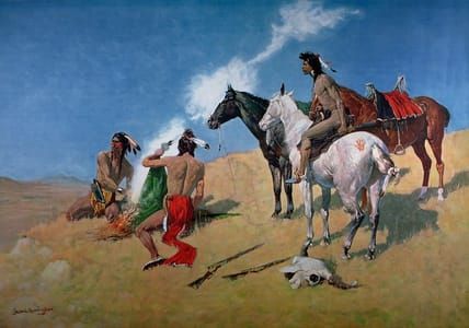 Artwork Title: Smoke Signals