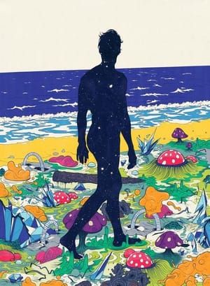 Artwork Title: The Beach, Pukehina By Day
