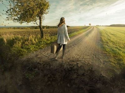 Artwork Title: Don't Look Back