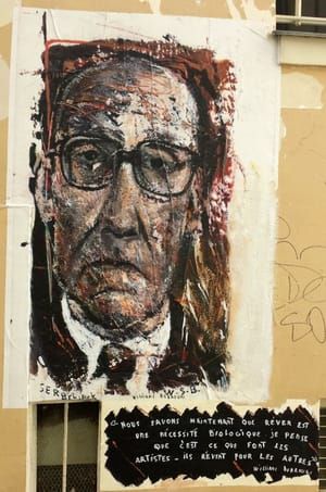 Artwork Title: William S. Burroughs