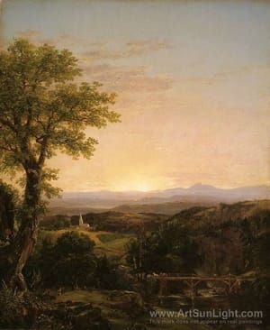 Artwork Title: New England Scenery
