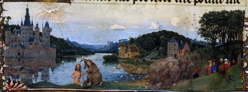 Artwork Title: Baptism of Christ