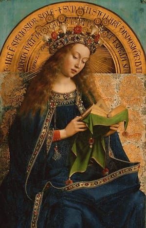 Artwork Title: Mystical Lamb (detail from Ghent Altarpiece)