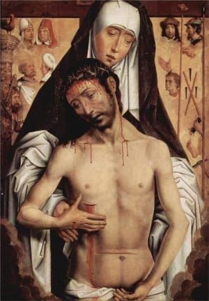 Artwork Title: The Man Of Sorrows In The Arms Of The Virgin