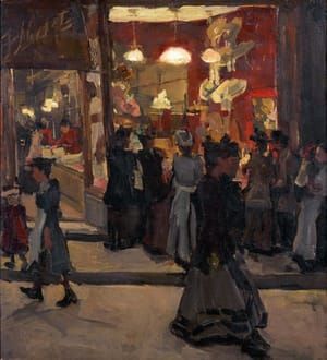 Artwork Title: Hoedenwinkel van Mars (Mars Hat Shop on the Nieuwendijk, Amsterdam)