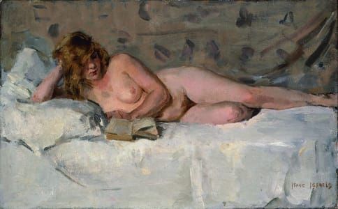 Artwork Title: Liggend naakt (Sjaantje van Ingen)