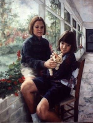 Artwork Title: Cathryn And Carolyn
